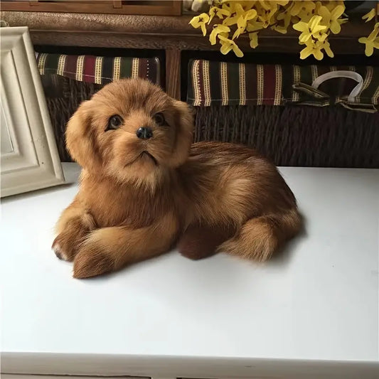 Simulation tierhund modell ornamente - Ihre treuen begleiter in miniatur!