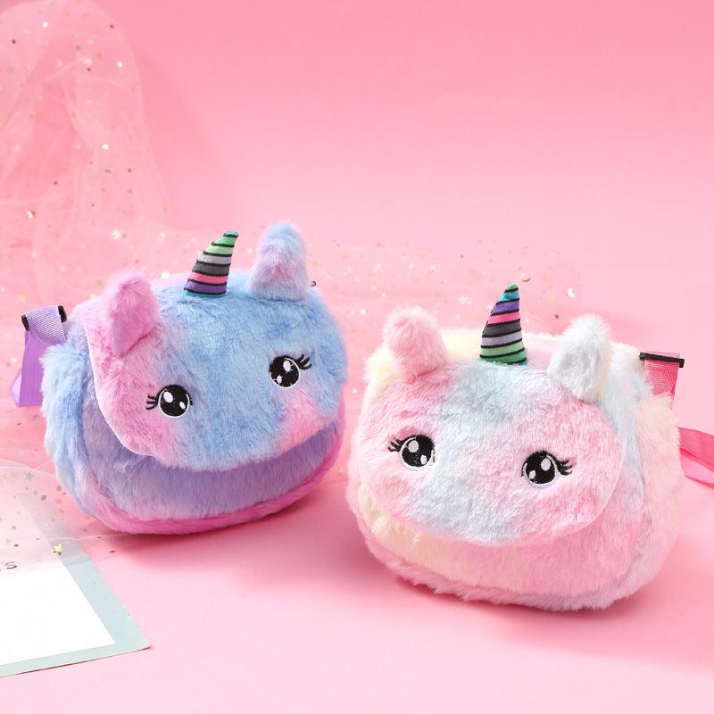 Plüsch Einhorn über die Schulter kleine Messenger Bag