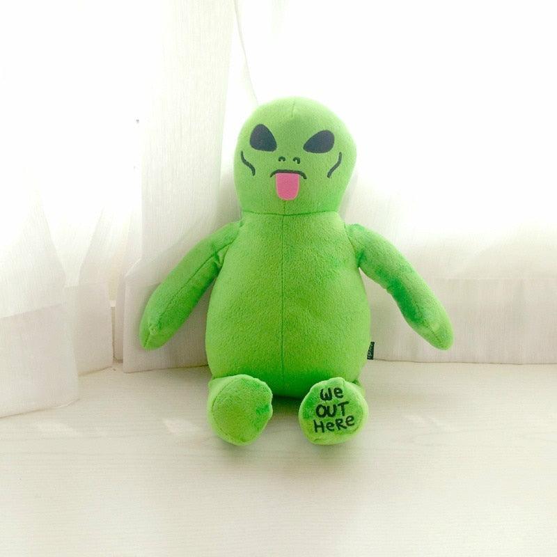 17,5" Kawaii Mittelfinger Katze und Alien Plüschtier Puppen