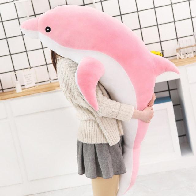 Riesiger Plüsch-Delfin