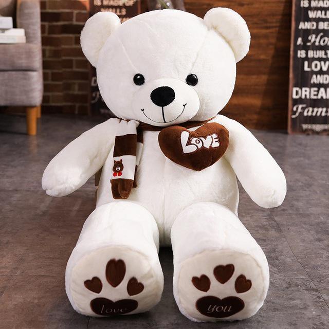 4 Farben Teddybär mit Halstuch Plüschtiere