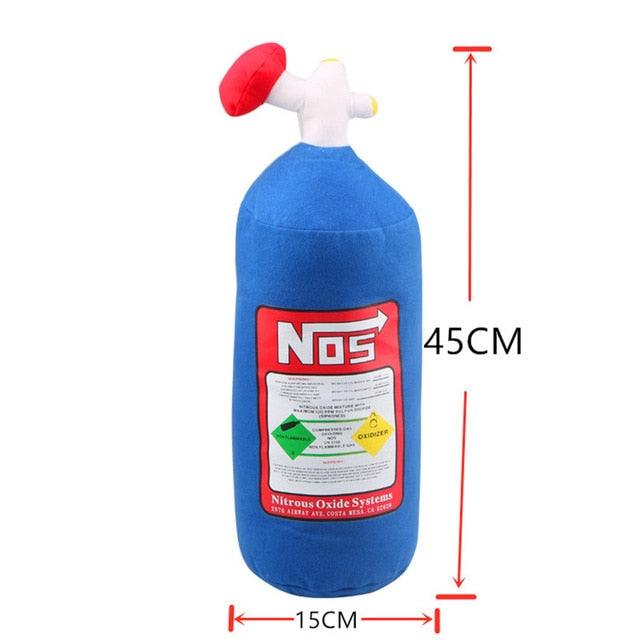 Kreative NOS Lachgasflasche Plüsch-Kissen-Spielzeug