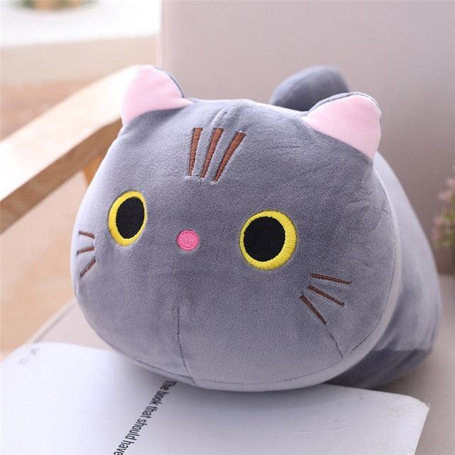 Niedliche Plüschkatze Plüschkissen