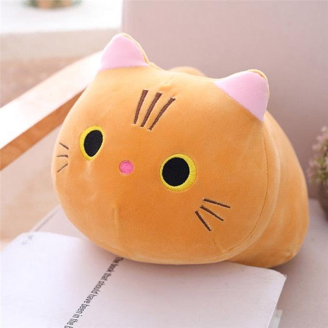 Niedliche Plüschkatze Plüschkissen