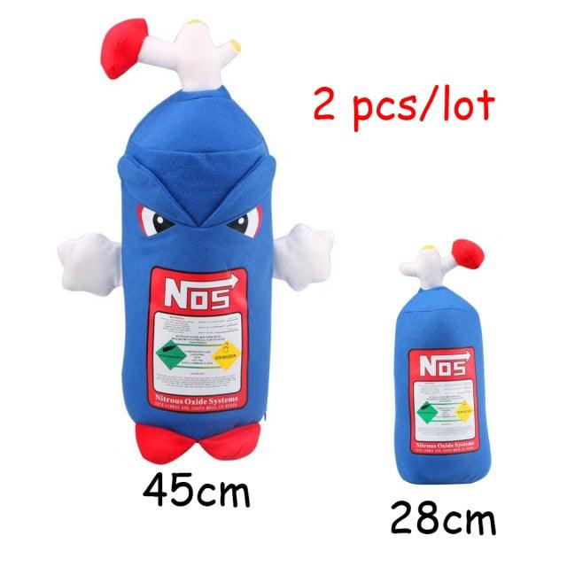 Kreative NOS Lachgasflasche Plüsch-Kissen-Spielzeug