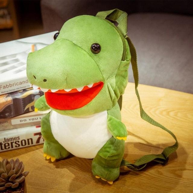 13" Niedliche Tyrannosaurus & Triceratops Dinosaurier Plüsch Rucksäcke für Kinder
