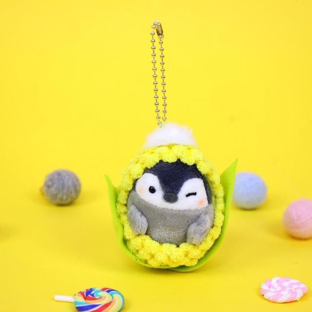 Kawaii Pinguin Plüsch Schlüsselanhänger
