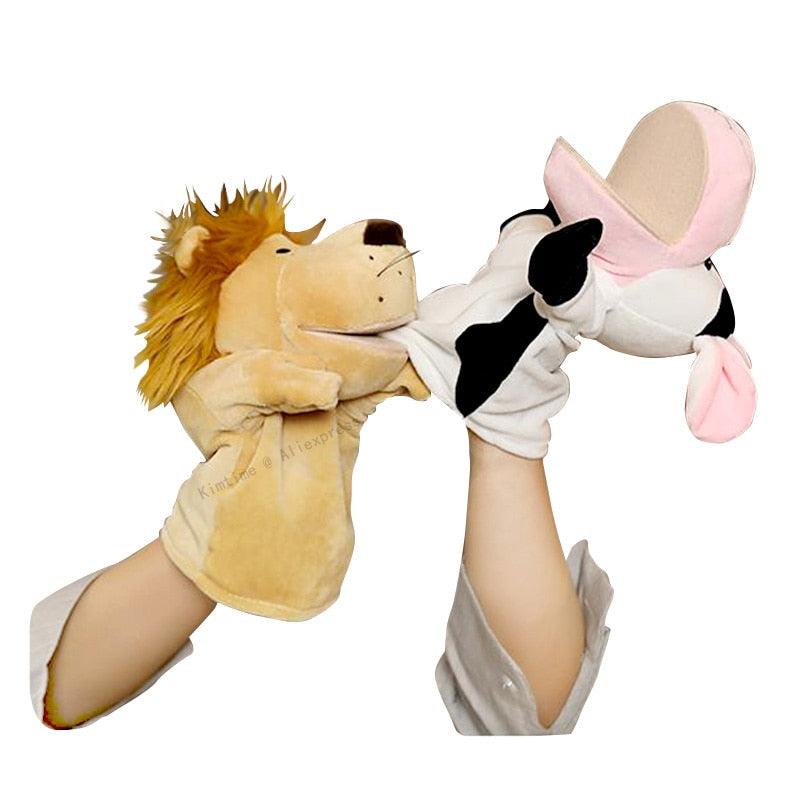 10,6" Bildungstier-Handpuppe aus Stoff