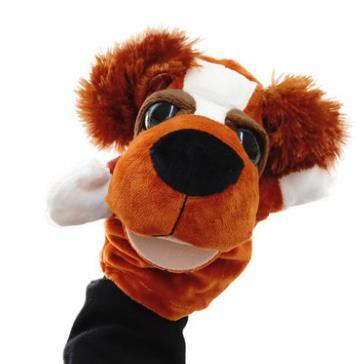 10,6" Bildungstier-Handpuppe aus Stoff
