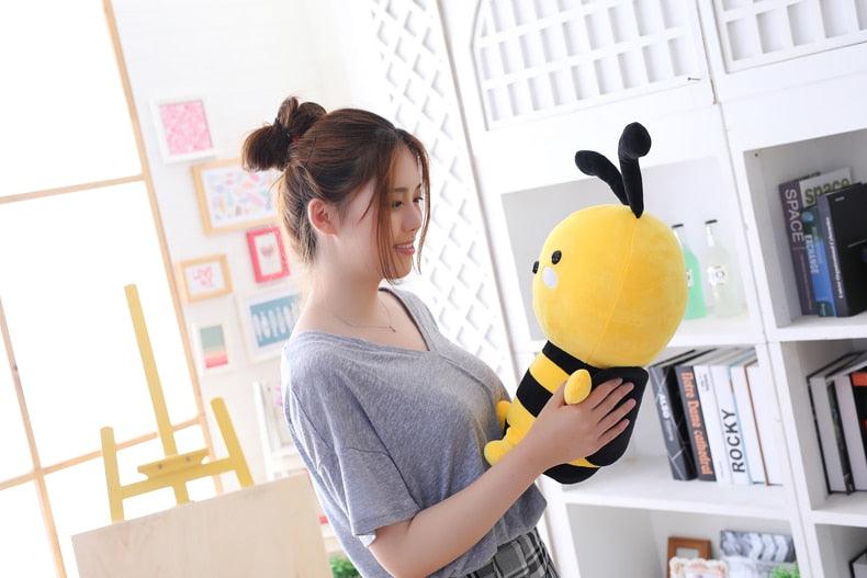 Miaoowa Kawaii Honigbiene Plüschtier, niedliche Biene mit Flügeln Plüschpuppen