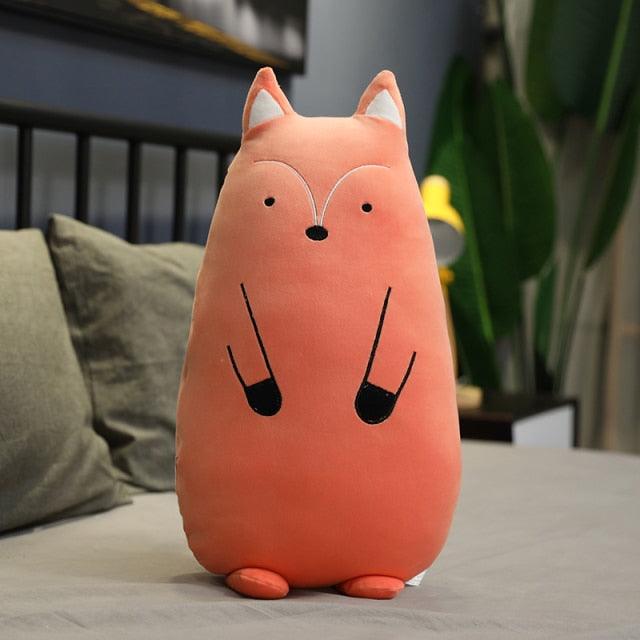 Weiches süßes Squishy Cartoon Fuchs Plüschtier