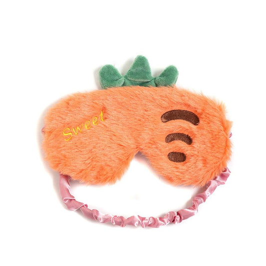 Obst Erdbeere Ananas Karotte Kaktus Erdbeere Plüsch Niedliche Schlafmaske