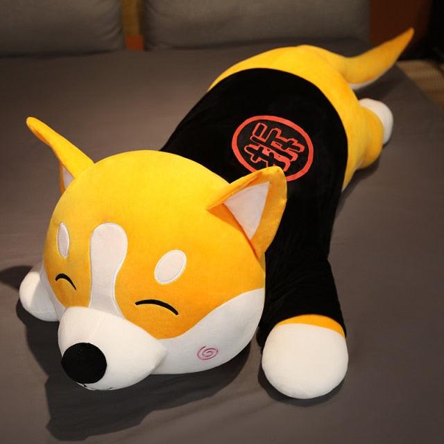 31"-48 "Gigantische lange Shiba Inu Dogecoin Hund Schlafkissen Plüsch Spielzeug