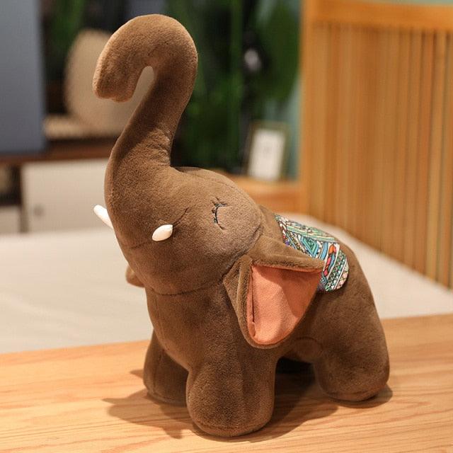 Lange Nase Kawaii Cartoon Elefant Plüschtier