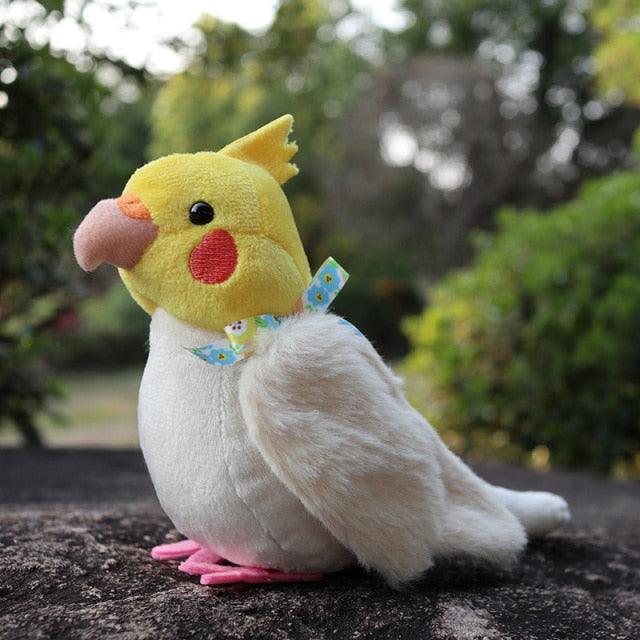 5,5" Niedlicher Nymphensittich Plüsch Spielzeug Vogel Tiere