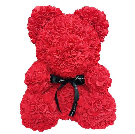 Rose Bär Valentinstag "Forever" Blume Teddybär