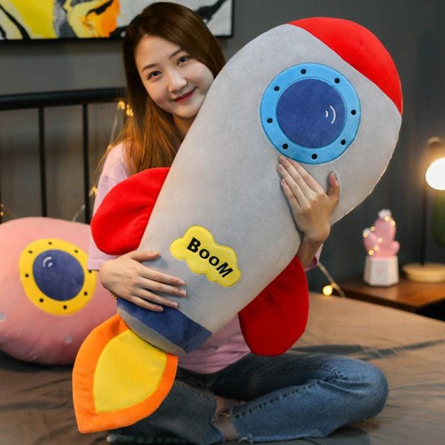Cooles Raketenkissen Plüschtier