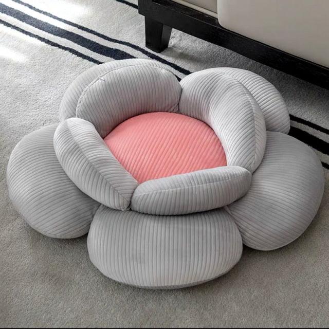 Rosa Blume Sitzkissen Futon Boden Matte Kissen