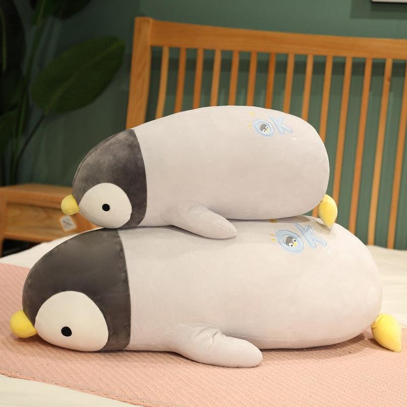 Kuscheliges Pinguin-Plüsch-Kissen