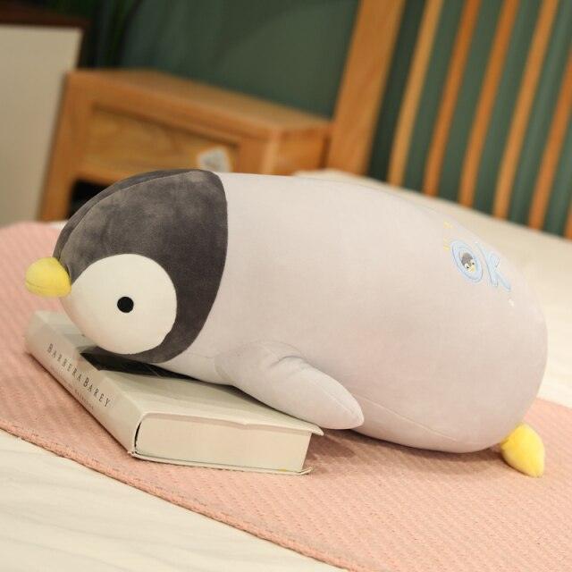 Kuscheliges Pinguin-Plüsch-Kissen