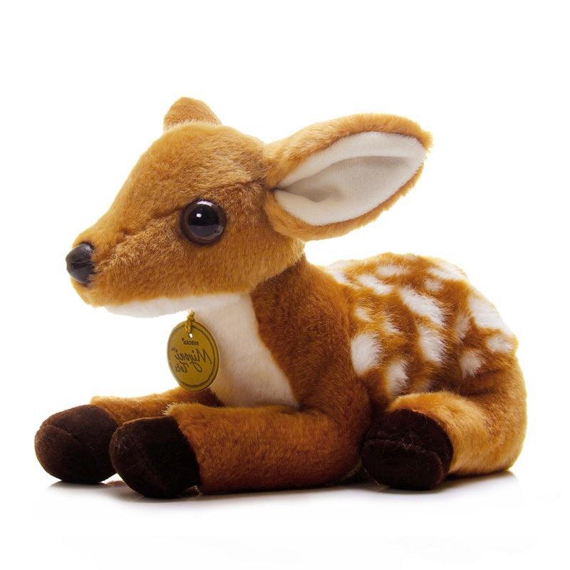 Realistisch niedliches Baby-Hirsch Plüschtier