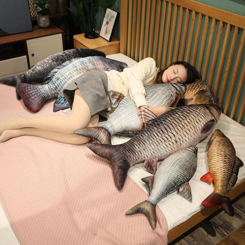 Lustige realistische Fische Plüschkissen Plüschtiere