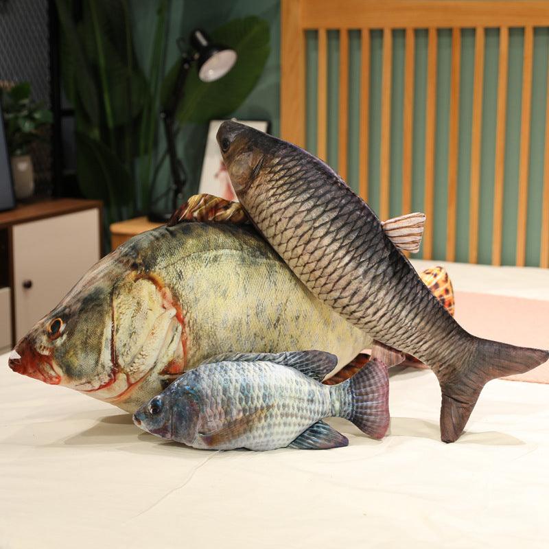 Lustige realistische Fische Plüschkissen Plüschtiere