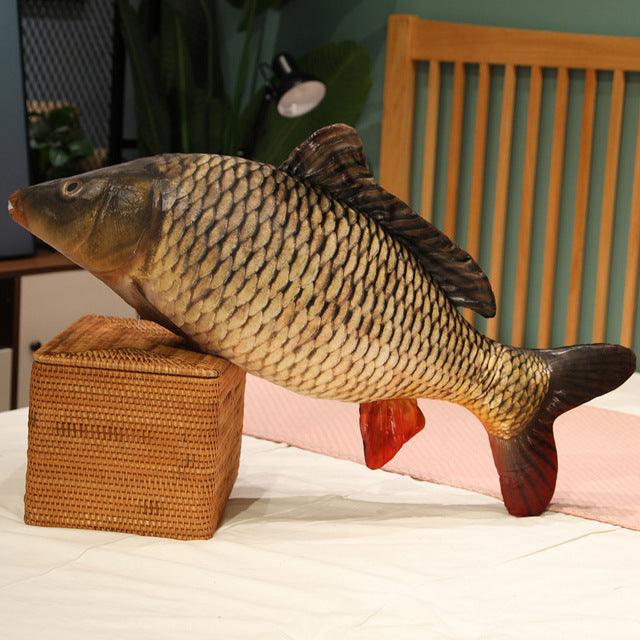 Lustige realistische Fische Plüschkissen Plüschtiere