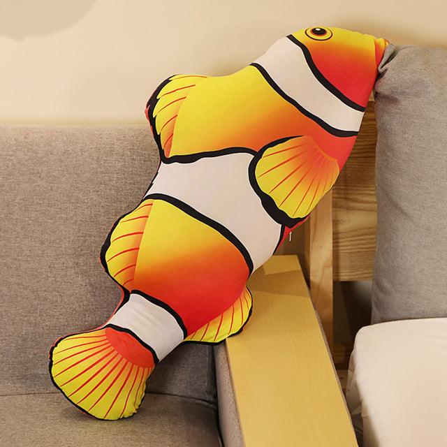 Lustige realistische Fische Plüschkissen Plüschtiere