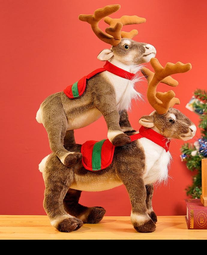Realistisches Weihnachts-Rentier Plüschtier