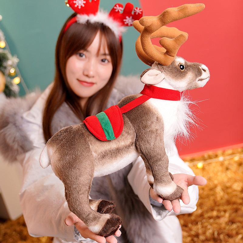 Realistisches Weihnachts-Rentier Plüschtier