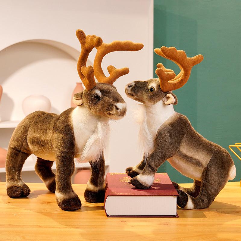 Realistisches Weihnachts-Rentier Plüschtier
